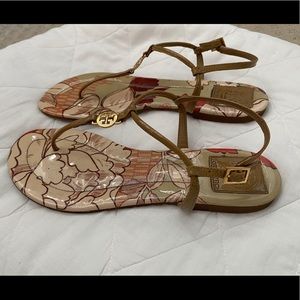 Tory Burch Emmy sandal nude size 8